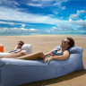 Диван NATUREHIKE NH20FCD06 надувной с подушкой синий 6927595777060